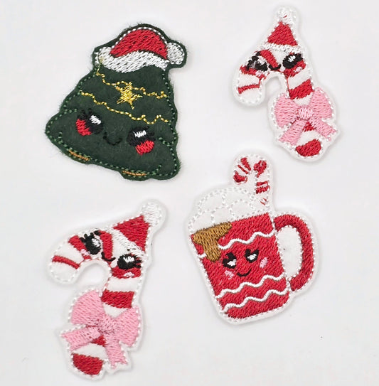 Christmas Felties / Strip of 3