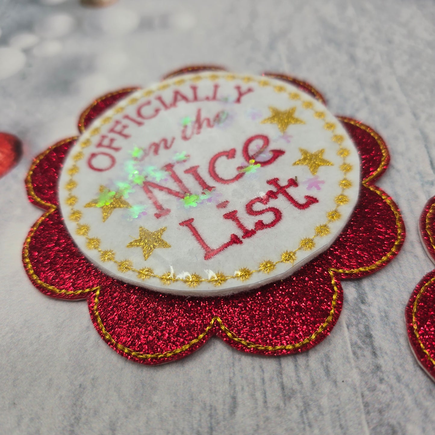 Officially on the Nice List Badge Kits