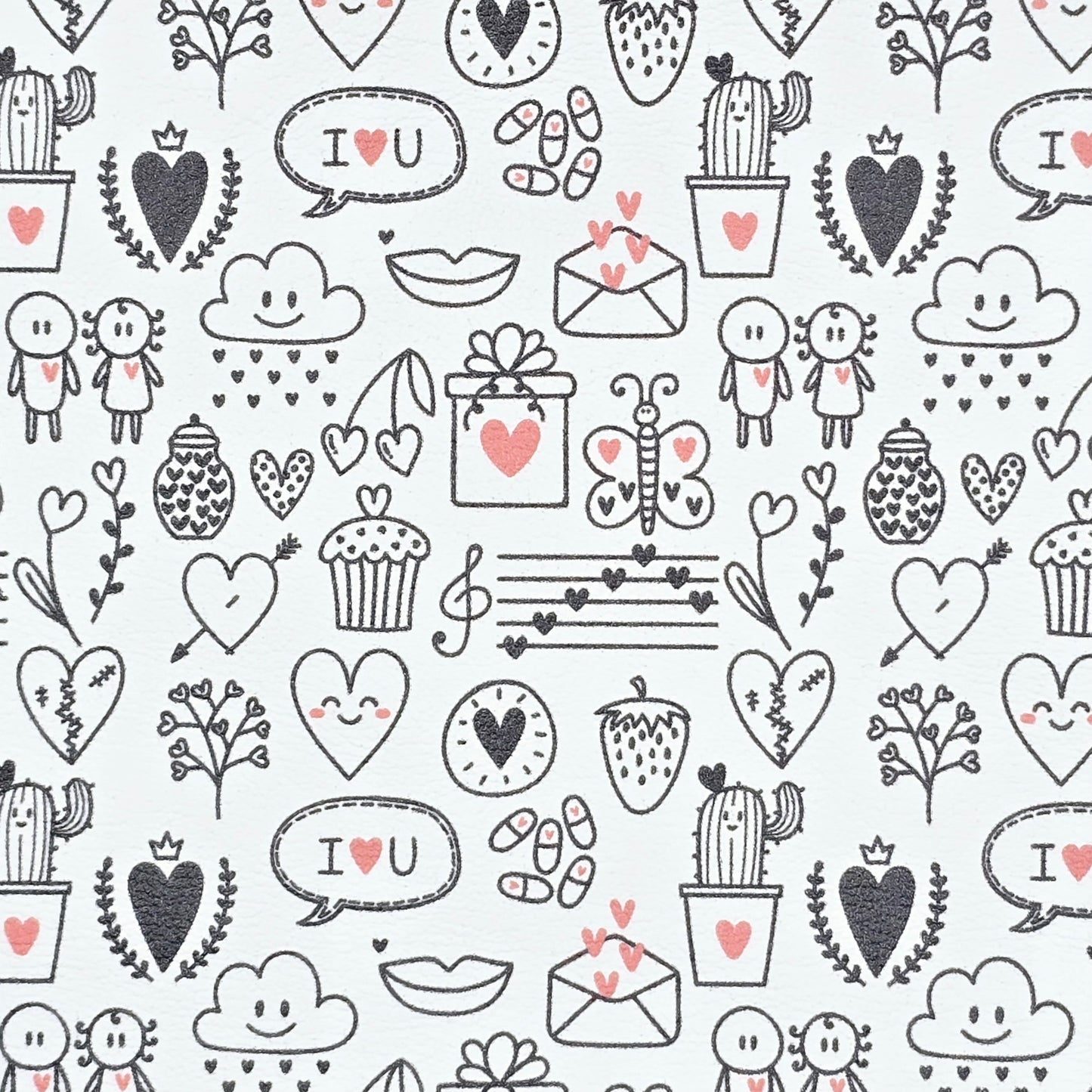 Love Doodle Artisan Leatherette