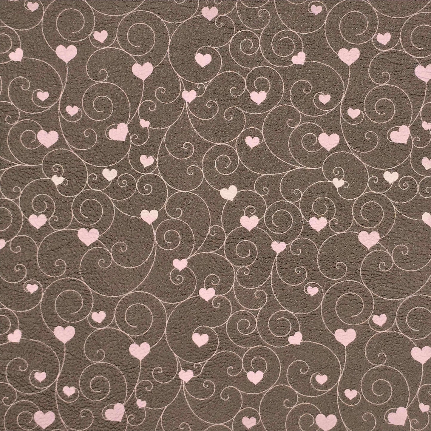 Mocha Hearts Artisan Leatherette