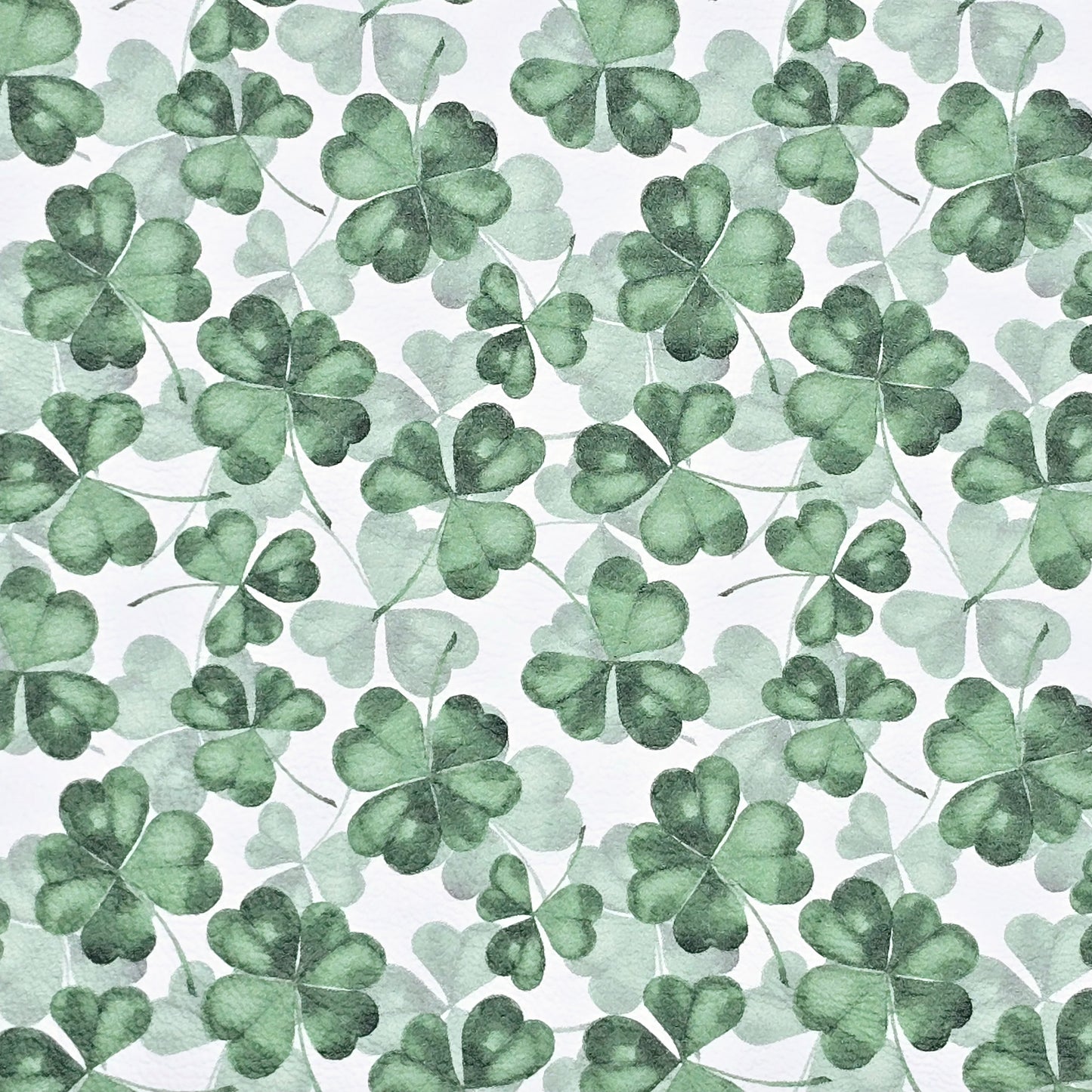 Watercolour Shamrock Artisan Leatherette