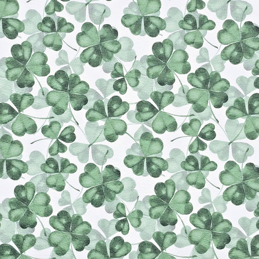 Watercolour Shamrock Artisan Leatherette