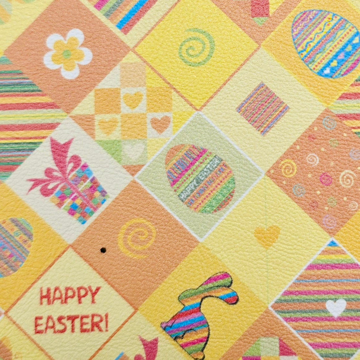 Easter Squares Artisan Leatherette