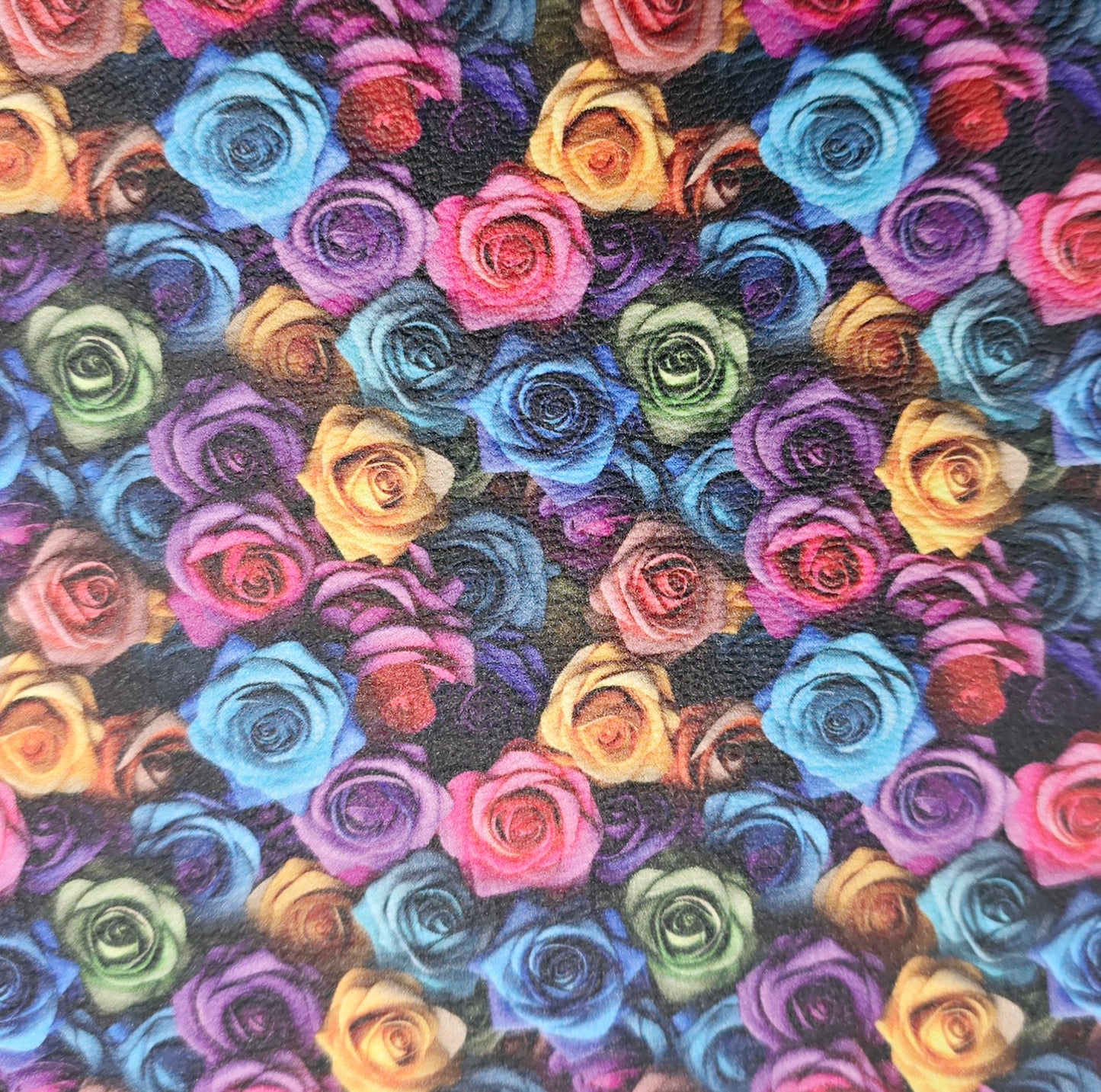 Rainbow Roses Artisan Leatherette