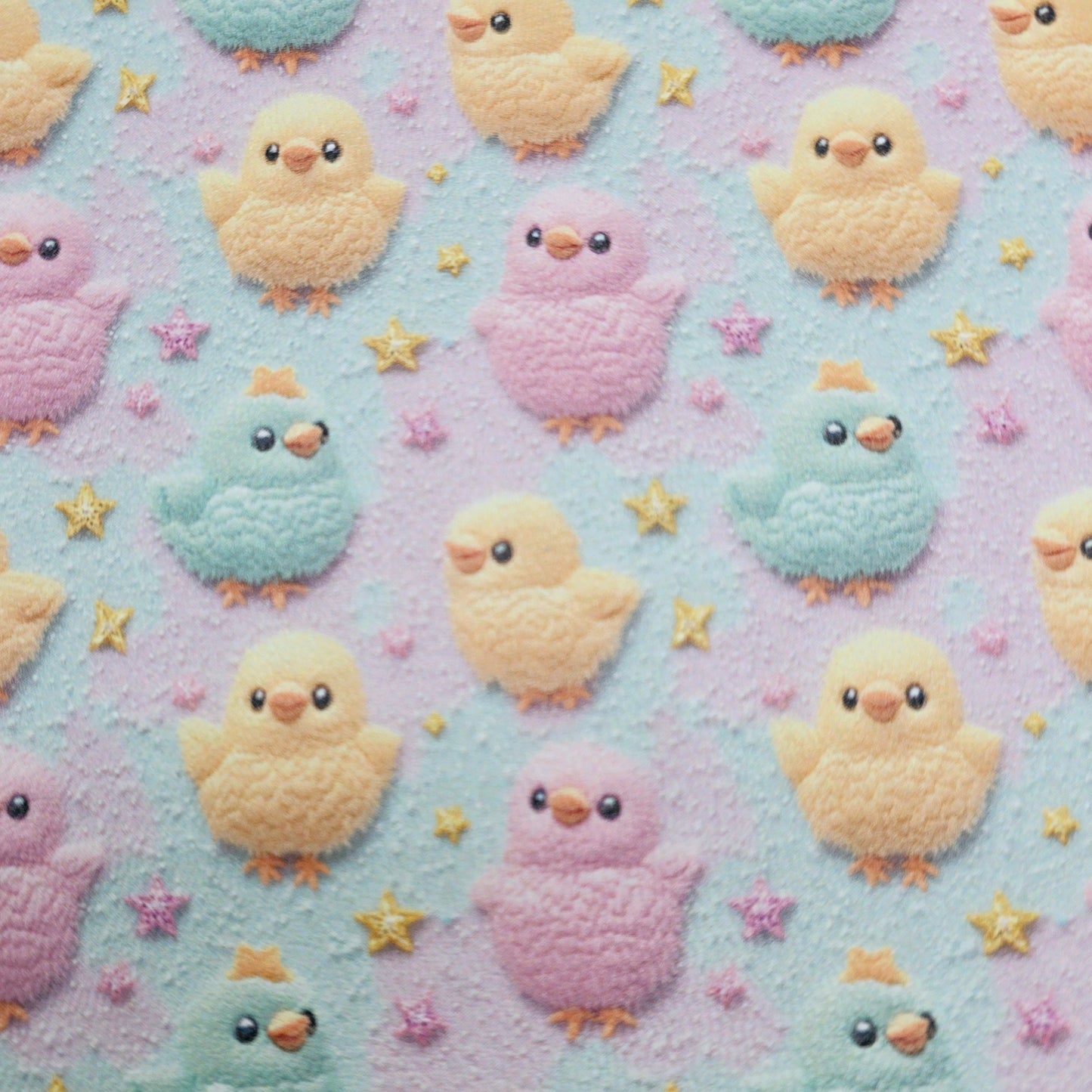 Pastel Chicks Artisan Leatherette