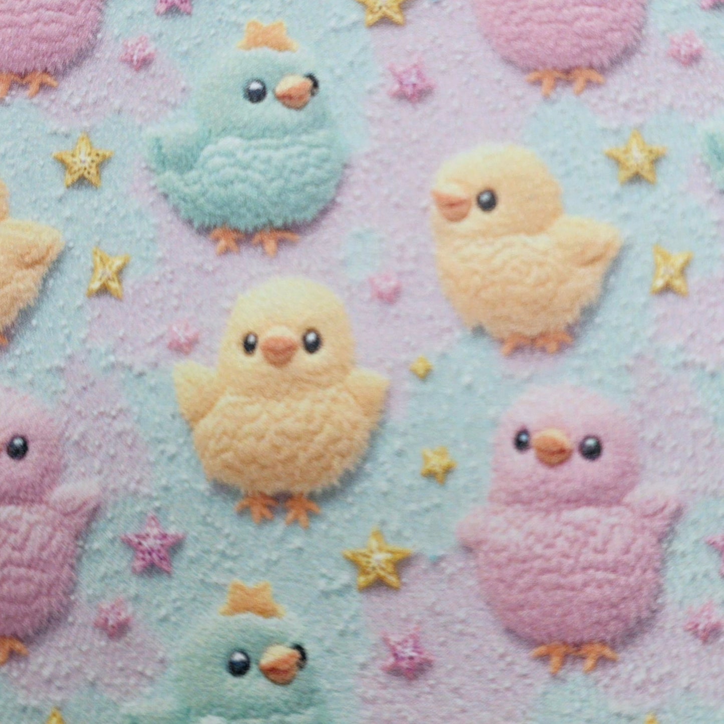 Pastel Chicks Artisan Leatherette