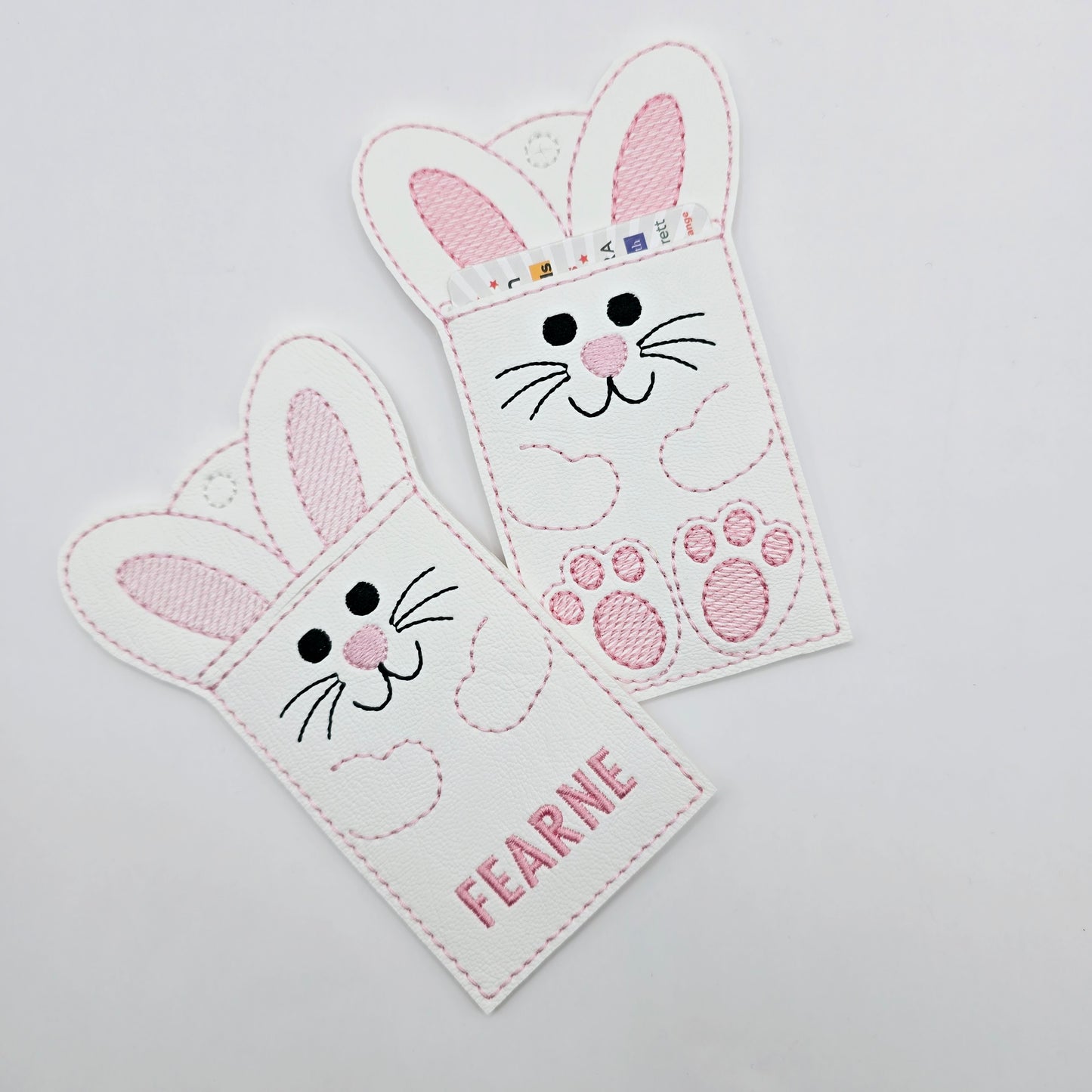 Easter Bunny Gift Card Holder with Hanging Eyelet