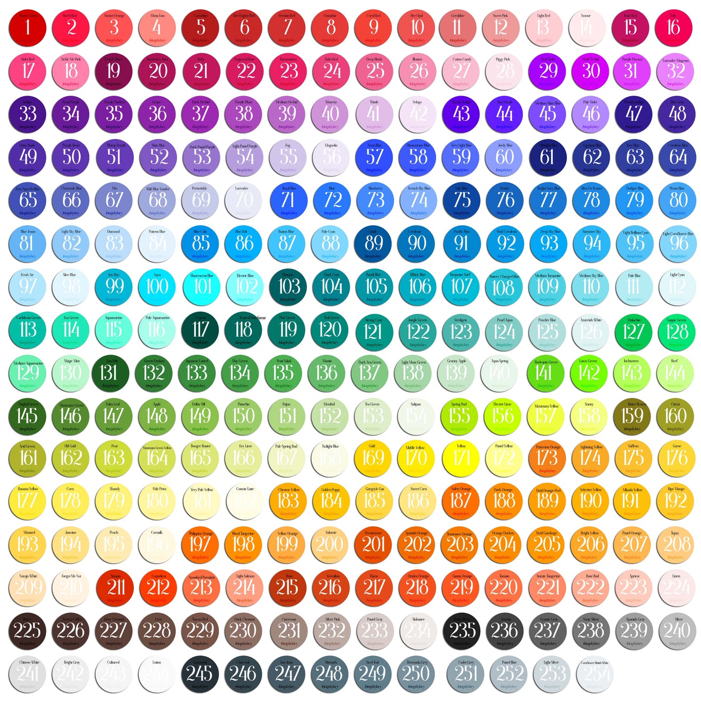 All the Colours Glitter Effect Artisan Leatherette