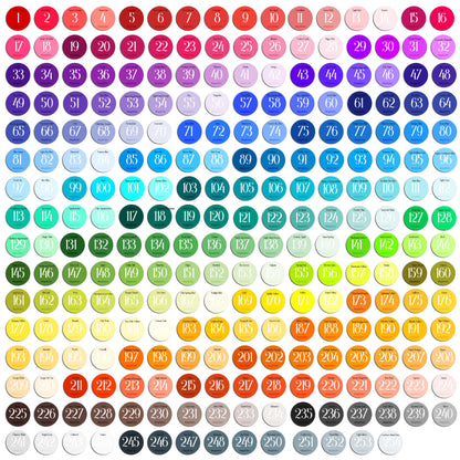 All the Colours Glitter Effect Artisan Leatherette