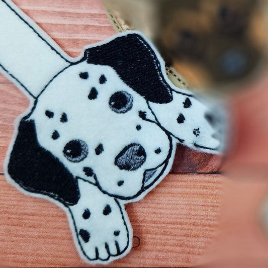 Dalmatian Dog Keyring | Digital Embroidery File