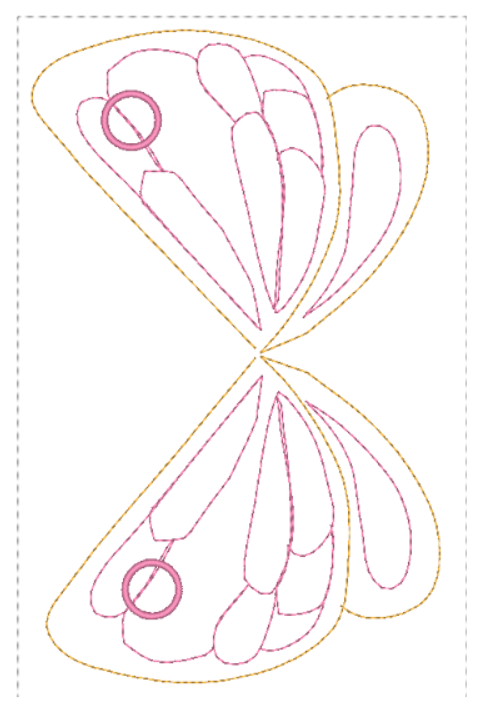 Fairy Bow Holder | Digital Embroidery File