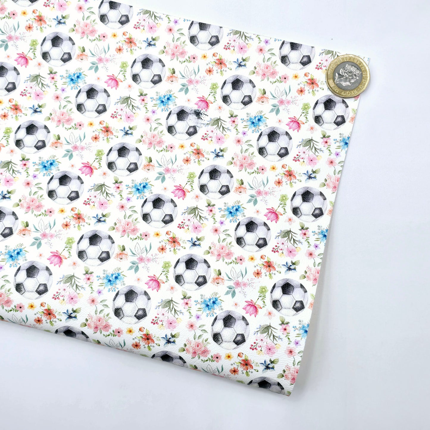 Floral Footy Artisan Leatherette