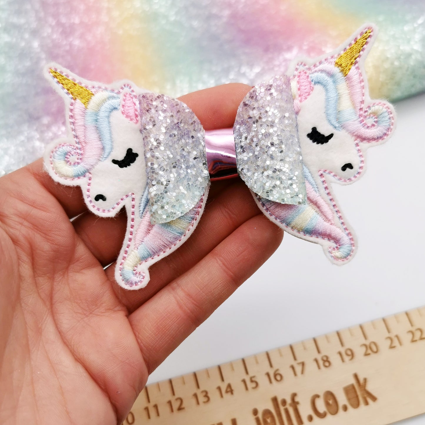 Embroidered Unicorn Tails