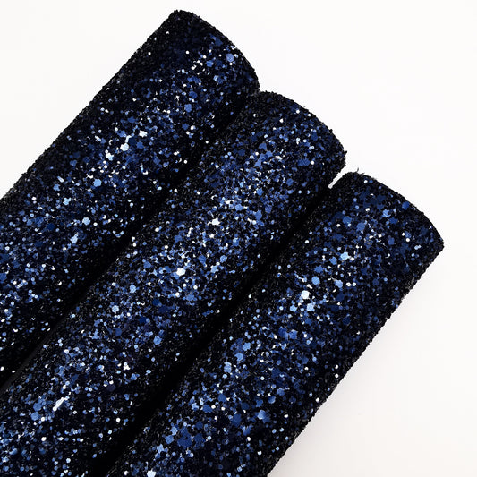 In the Navy Chunky Glitter