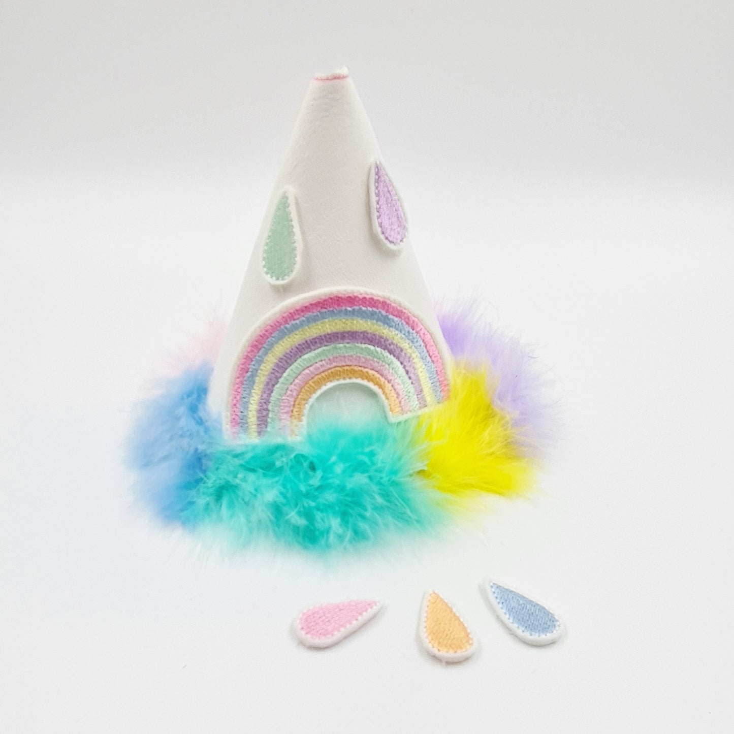 Decorate Your Own Rainbow Birthday Hat