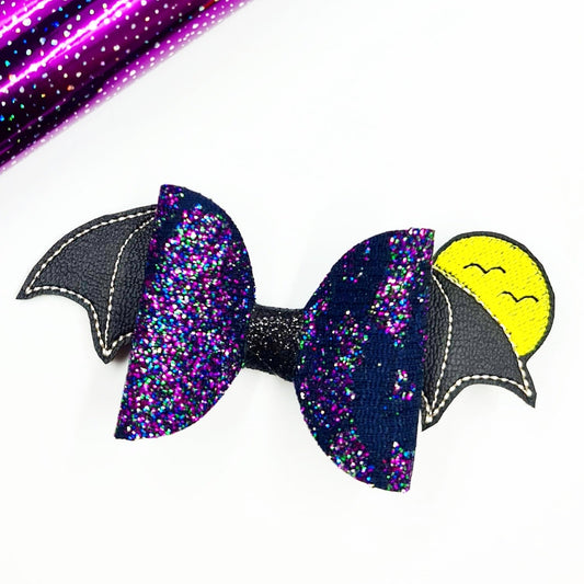 Moonlight Bat Embroidered Tails