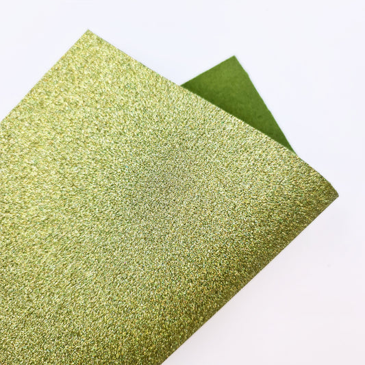 Colorado Sage Glitter Felt