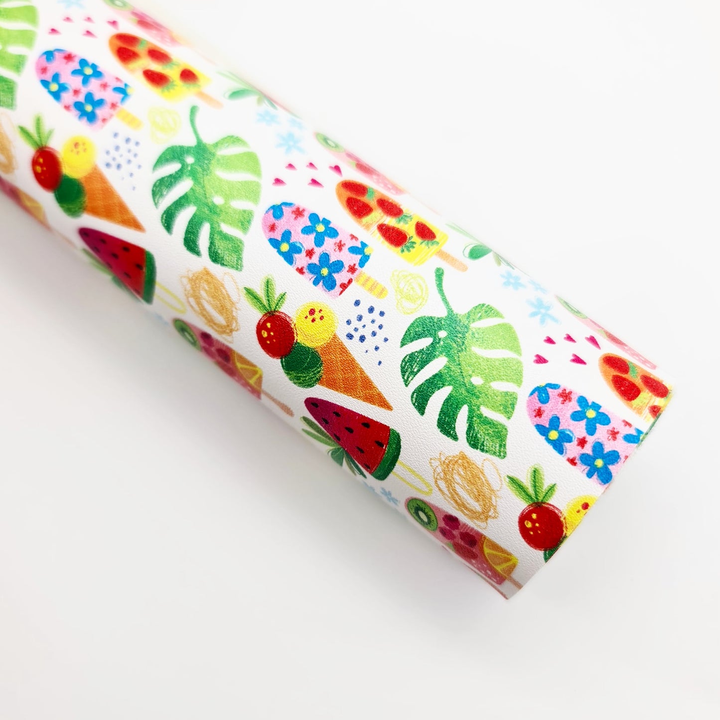 Tropical Popsicle Artisan Leatherette