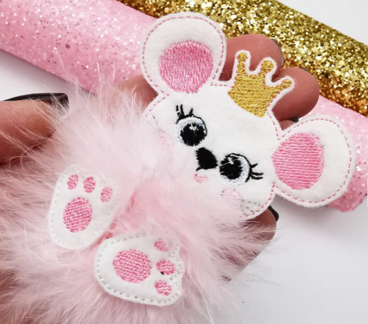 Mouse Princess Fur Baby  | Digital Embroidery File