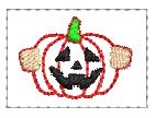 Pumpkin Gonk Feltie | Digital Embroidery File