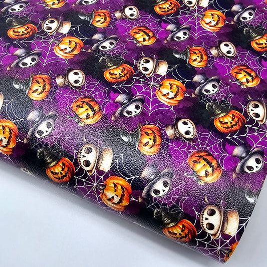 Purple Pumpkin Leatherette