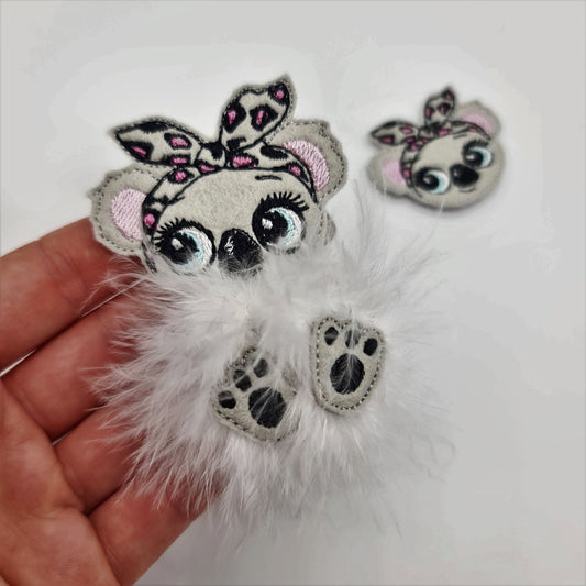 Sassy Koala Fur Baby | Digital Embroidery File
