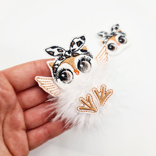Sassy Owl Fur Baby | Digital Embroidery File