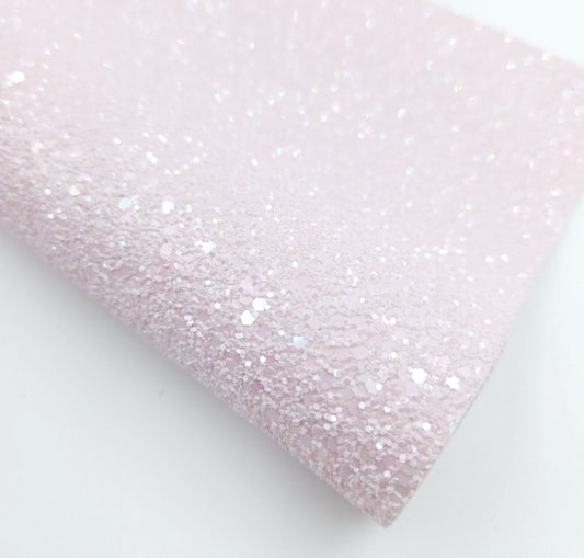 Perfect Palest Pink Printed Chunky Glitter