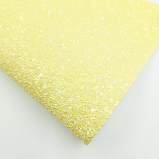 #179 Lemon Printed Chunky Glitter