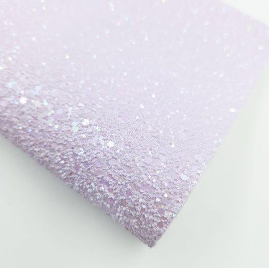#55 Just Lilac Printed Chunky Glitter