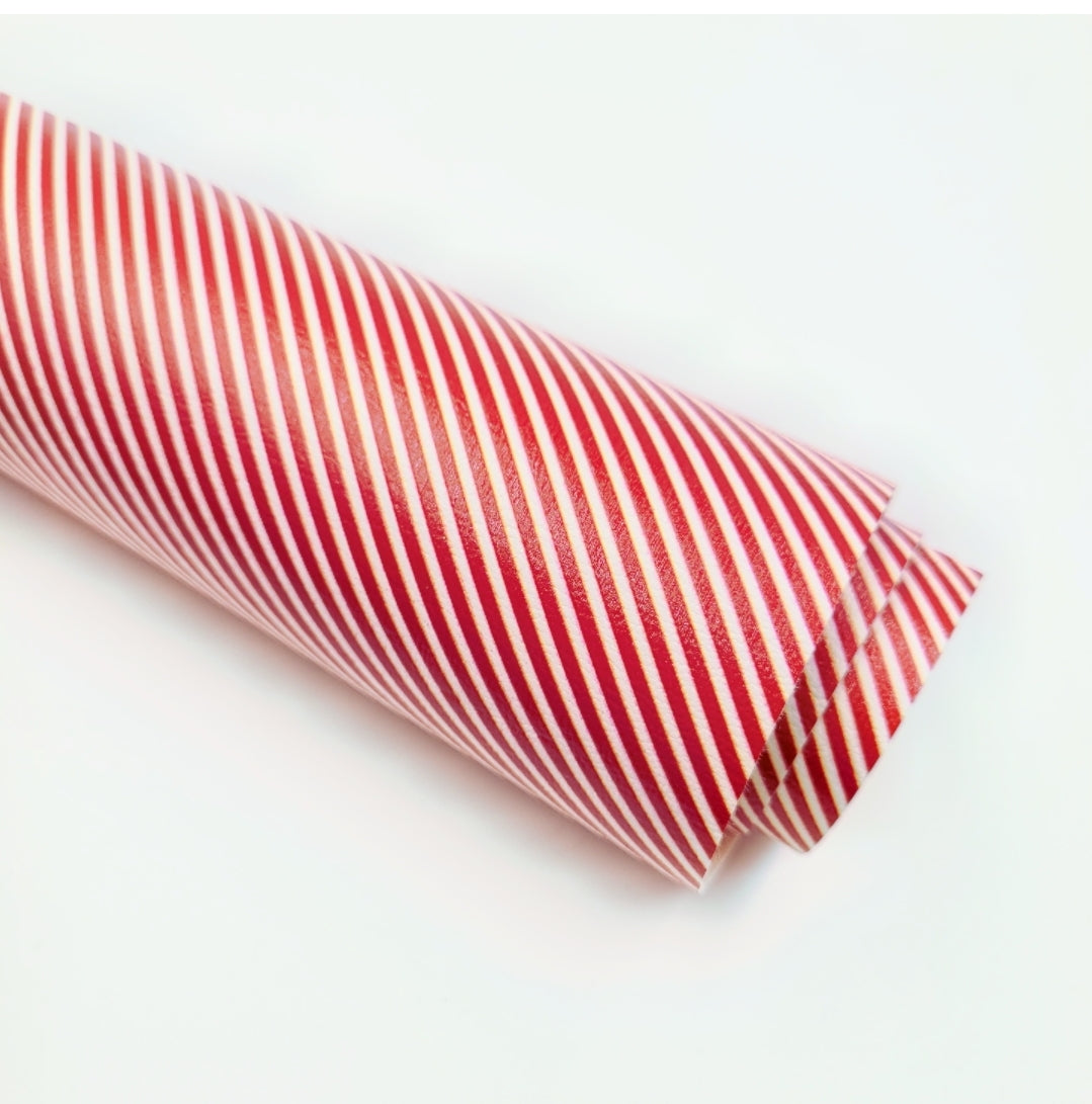 Candy Cane Artisan Leatherette