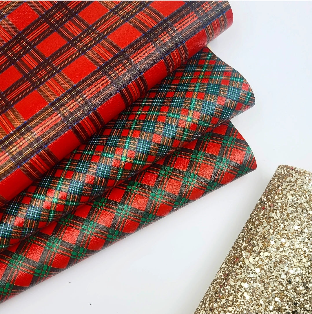 Traditional Tartan Artisan Leatherette