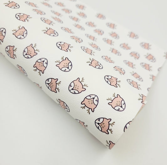 Blush Reindeer Artisan Leatherette