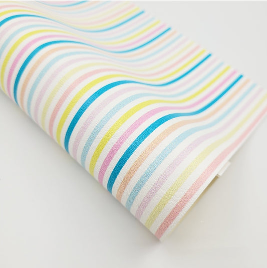 Birthday Stripes Artisan Leatherette
