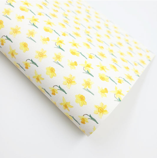 Daffodils Artisan Leatherette