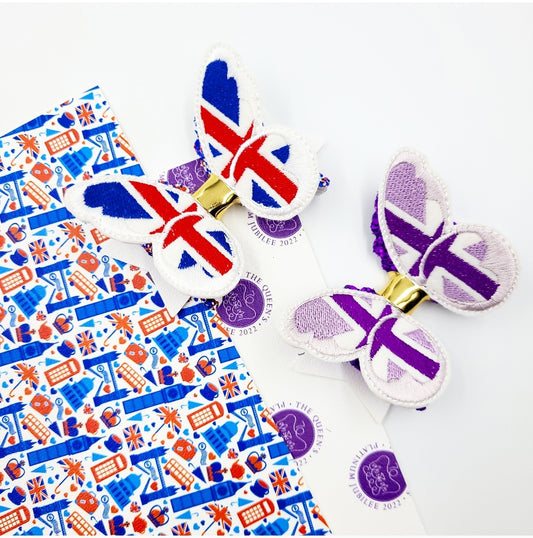 Union Jack Butterfly Top & Tails