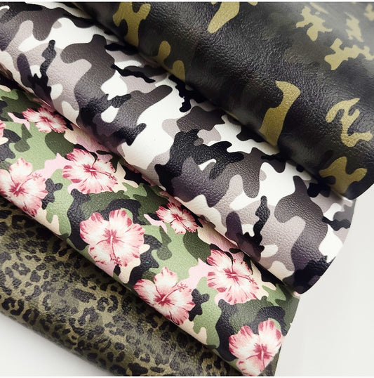 Camouflage Artisan Leatherette