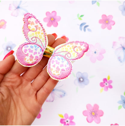 Flowers & Butterflies Photography Backdrop