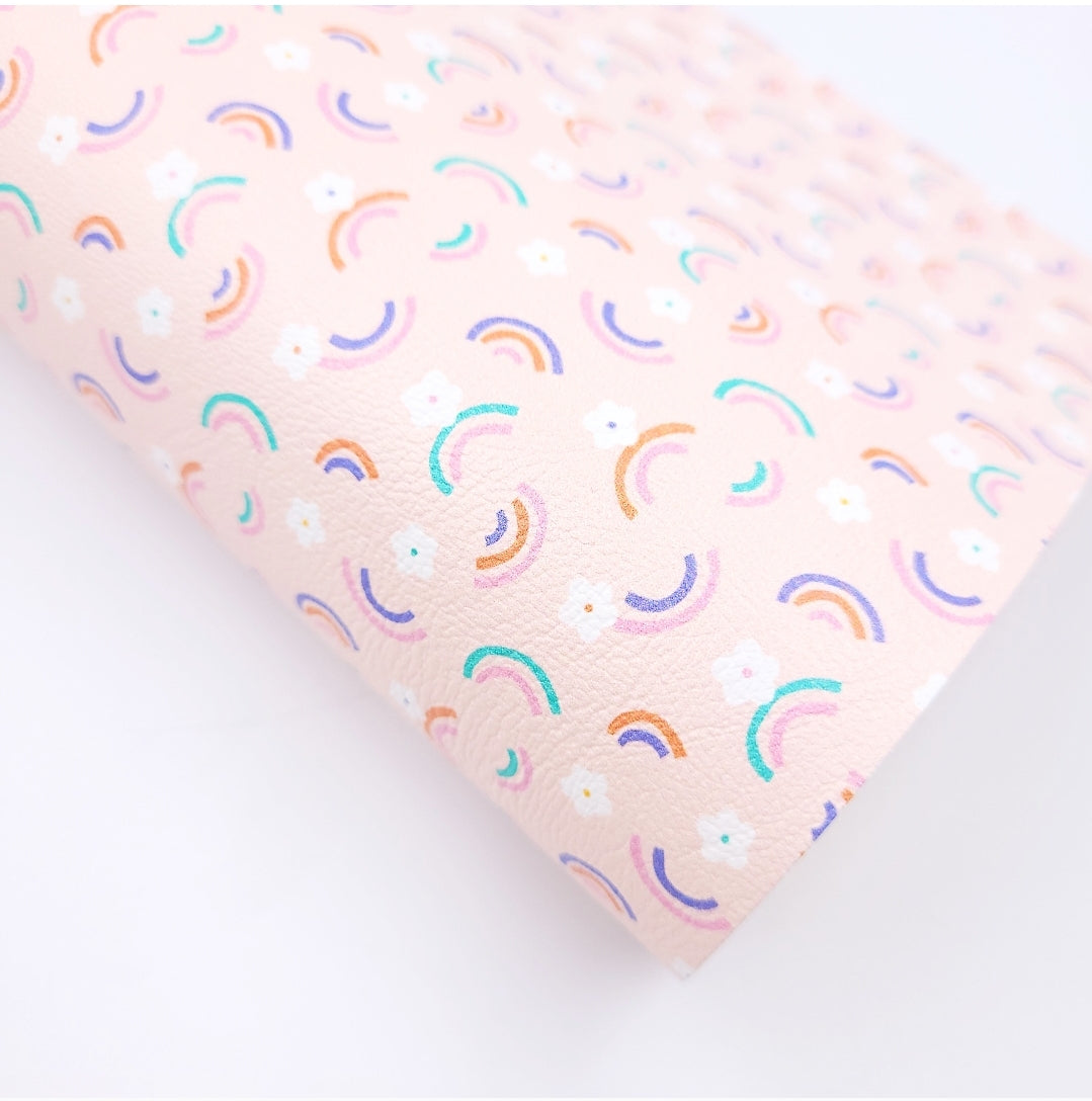 Scandinavian Rainbows & Dotty Artisan Leatherette