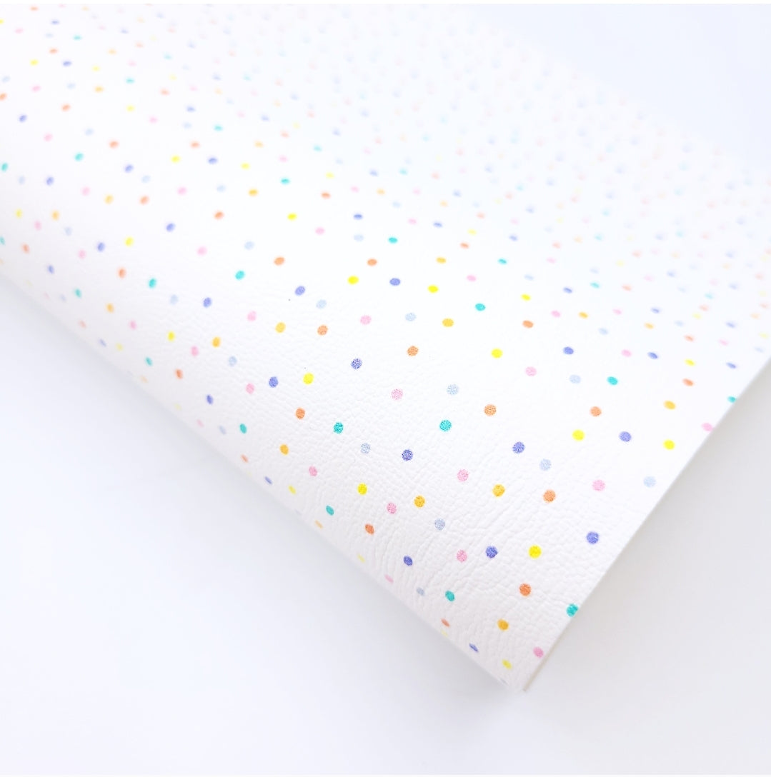 Scandinavian Rainbows & Dotty Artisan Leatherette