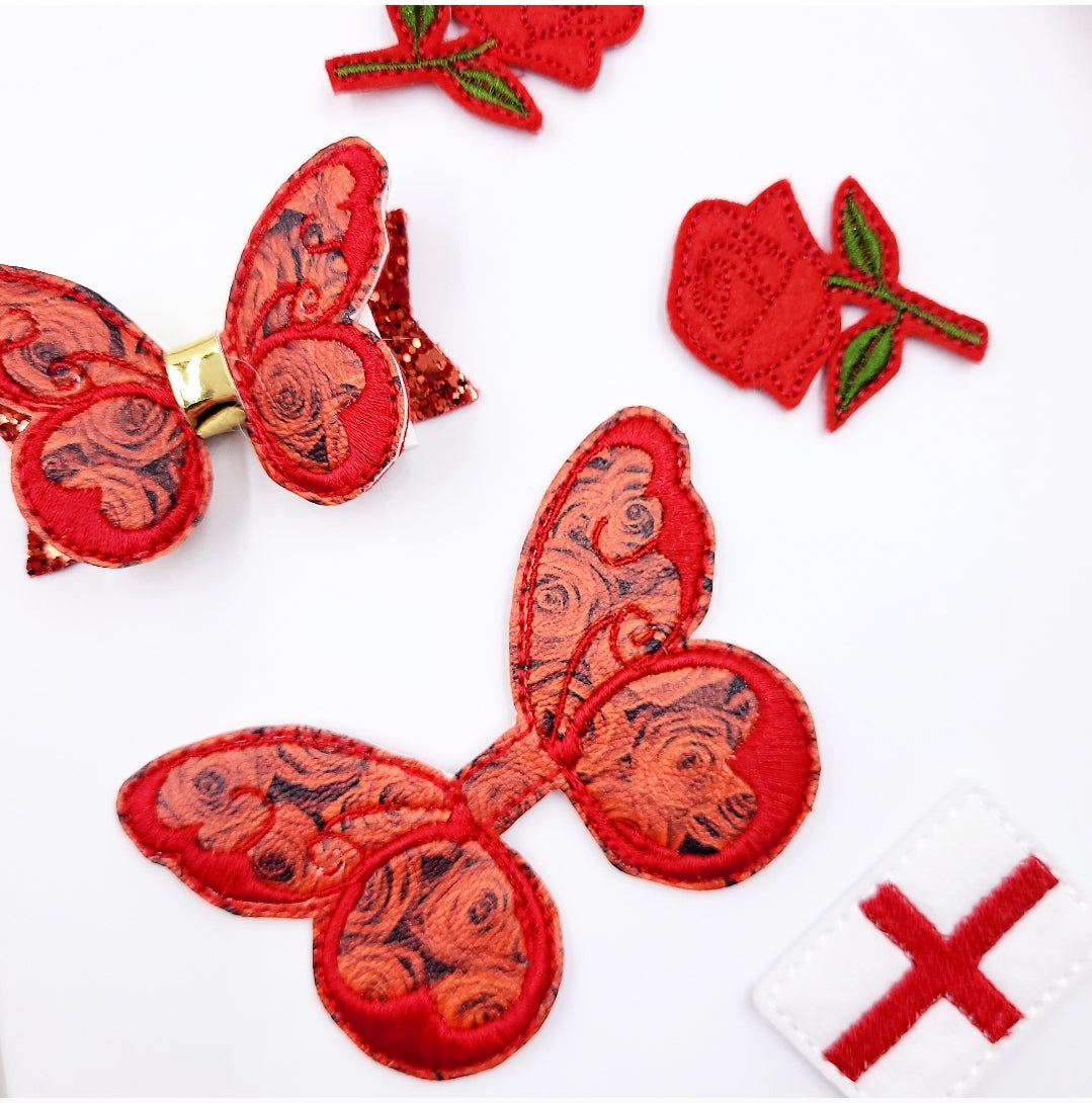 A Dozen Red Roses Butterfly Wings