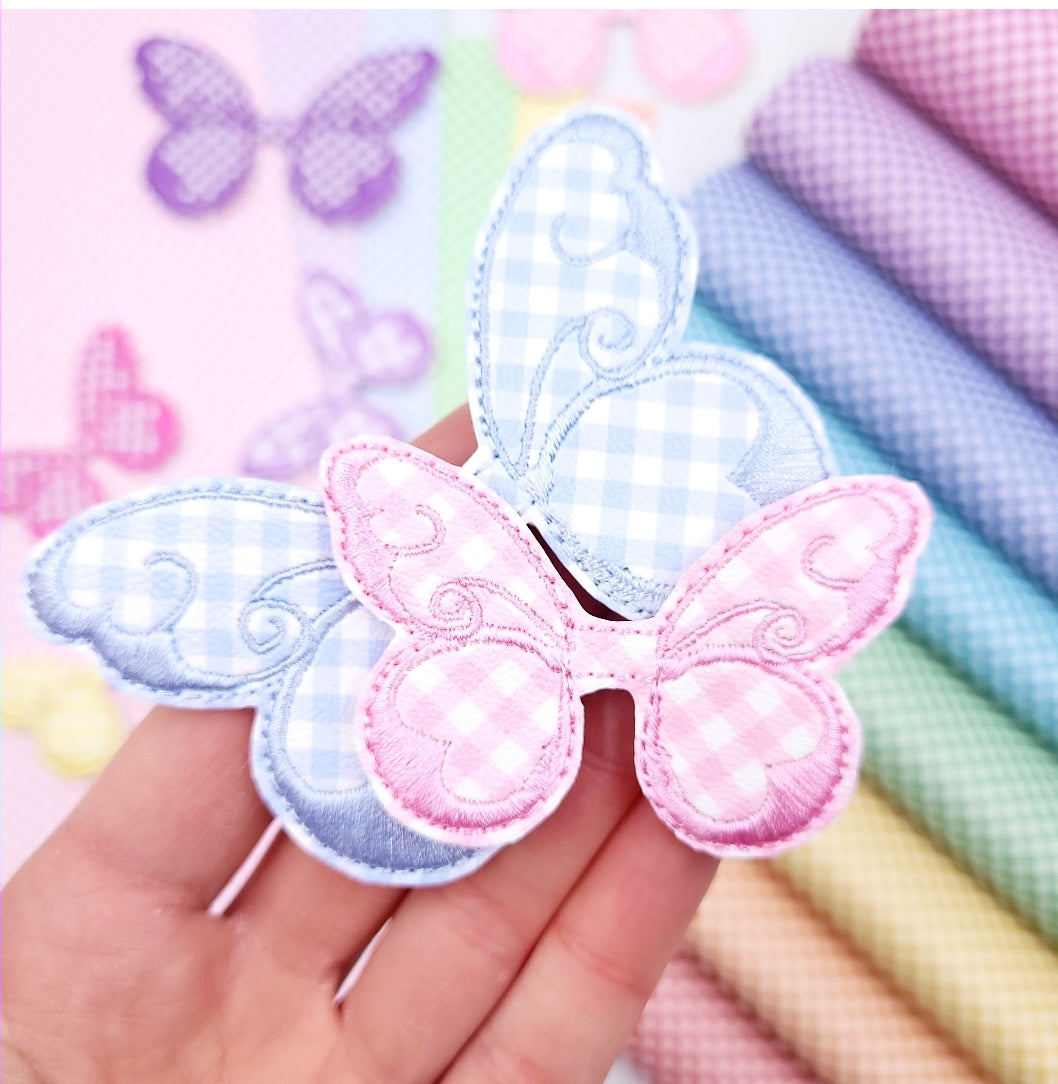 Gingham Butterfly Wings