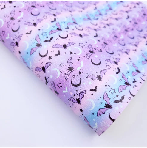 Ombre Bats Leatherette ** SECONDS**