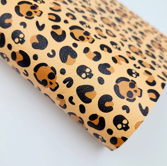 Leopard Skulls Artisan Leatherette