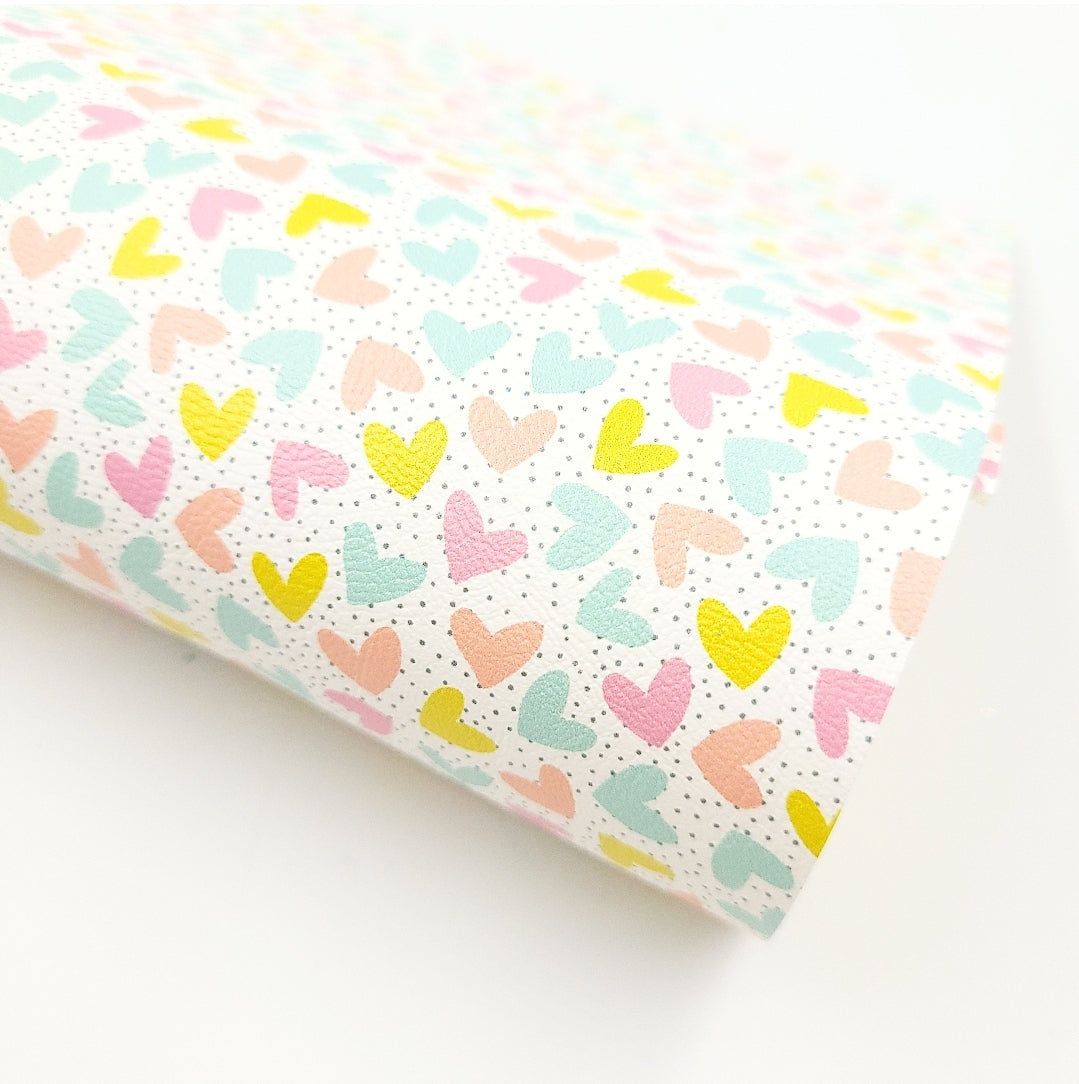 Hearts & Dotty Artisan Leatherette