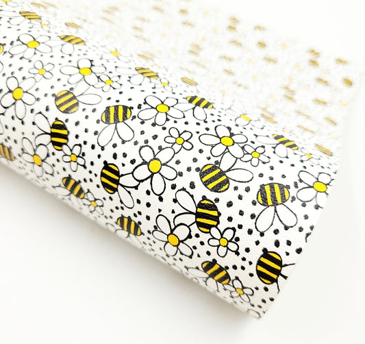 Dotty Bees Artisan Leatherette