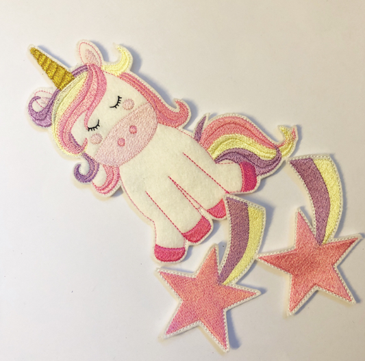 Unicorn Bow Holder | Digital Embroidery File
