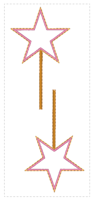 Fairy Bow Holder | Digital Embroidery File