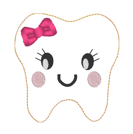 Tooth Fairy Coin Pouch - 3 Styles | Digital Embroidery File