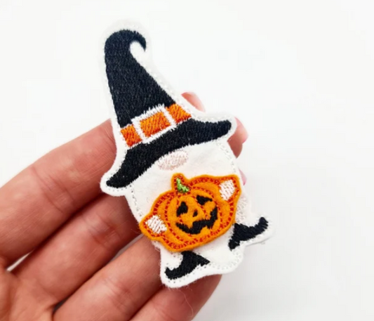 Pumpkin Gonk Feltie | Digital Embroidery File